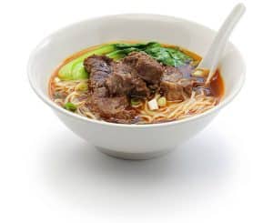 House special Chinese soup - beef noodle