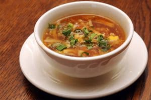 House special Chinese soup- hot and sour