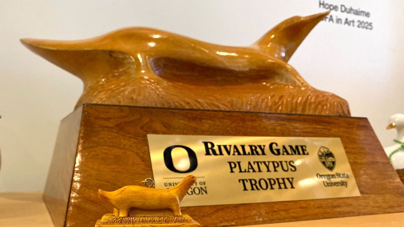A deep dive into the mysterious Oregon-Oregon State Platypus Trophy