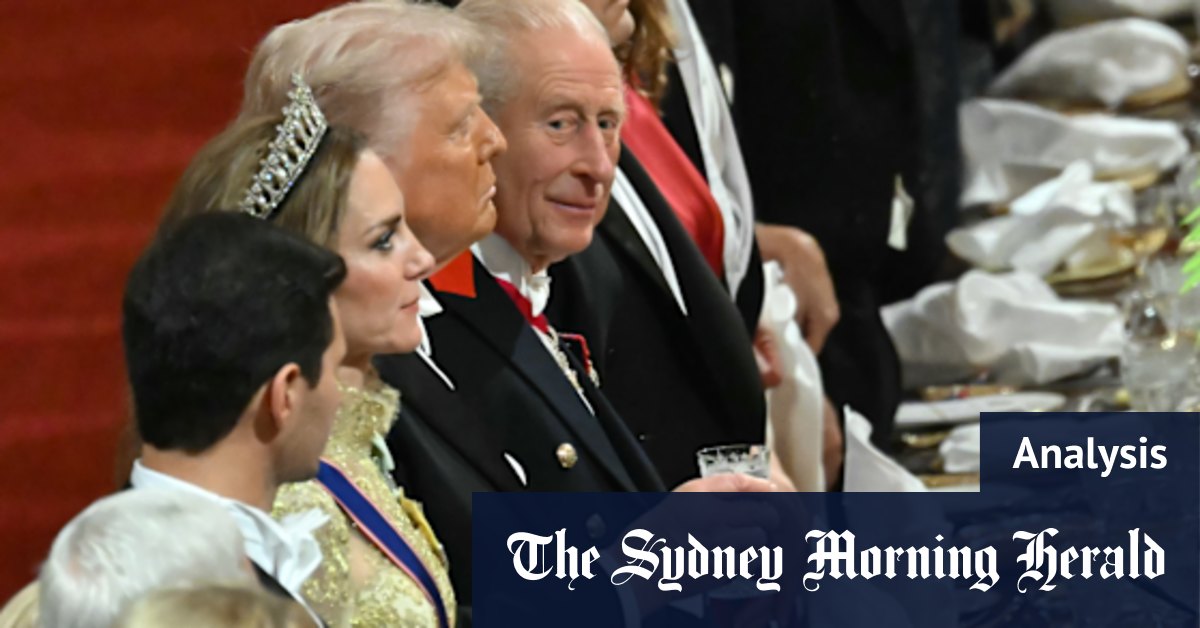 The message behind King Charles’ 50 words to Donald Trump at state banquet at Windsor Castle