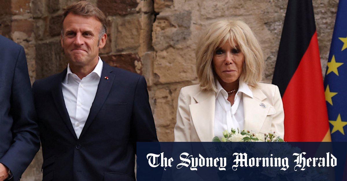 French president Emmanuel Macron and wife Brigitte sue Candace Owens over transgender claims