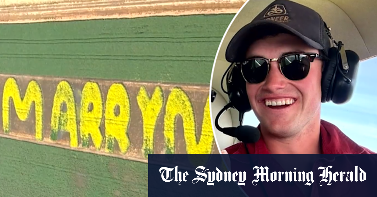 NSW farmer pulls off ‘proposal like no other’