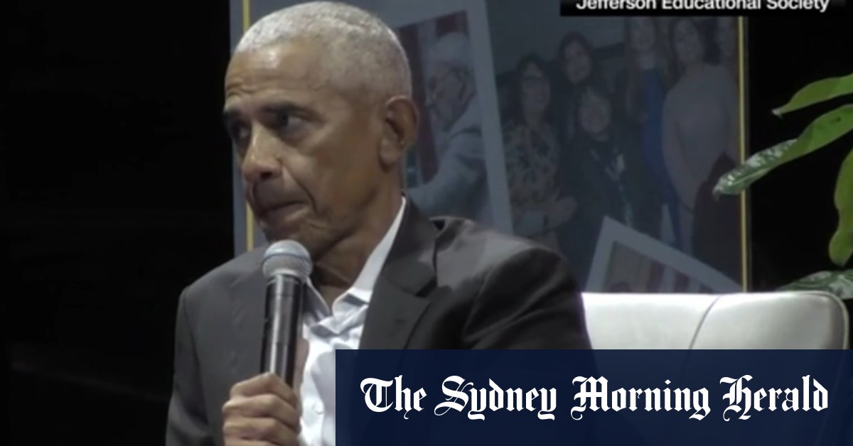 Former US president Barack Obama denounces Charlie Kirk killing