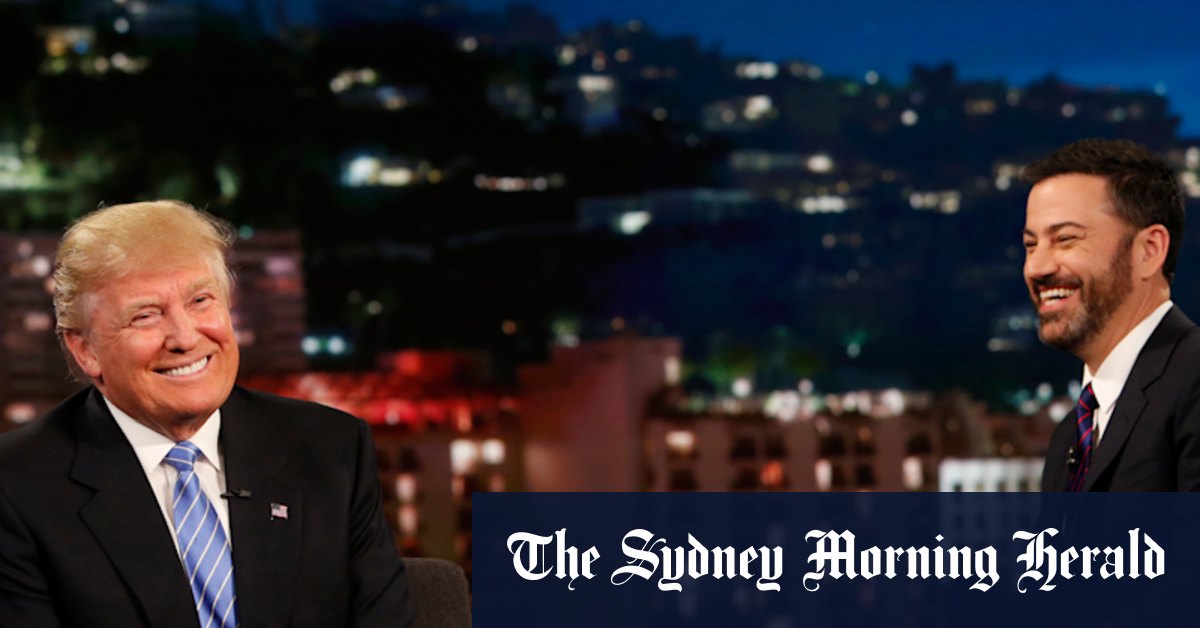 Donald Trump’s 20-year feud with Hollywood and the axing of Jimmy Kimmel