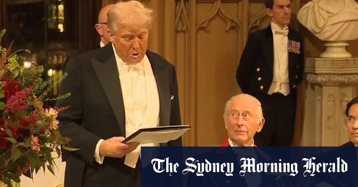 US President and First Lady attend state banquet hosted by King Charles