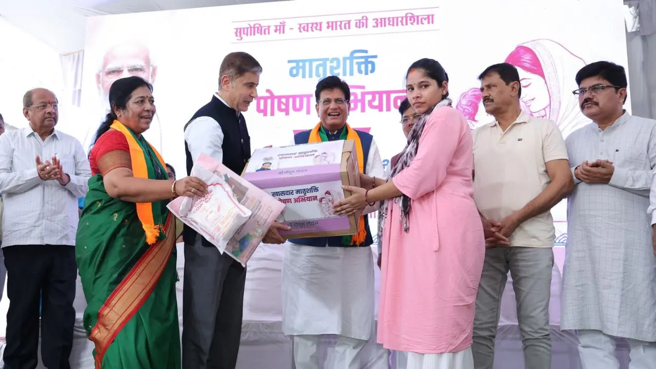 Piyush Goyal launches women’s health campaign in Dahisar